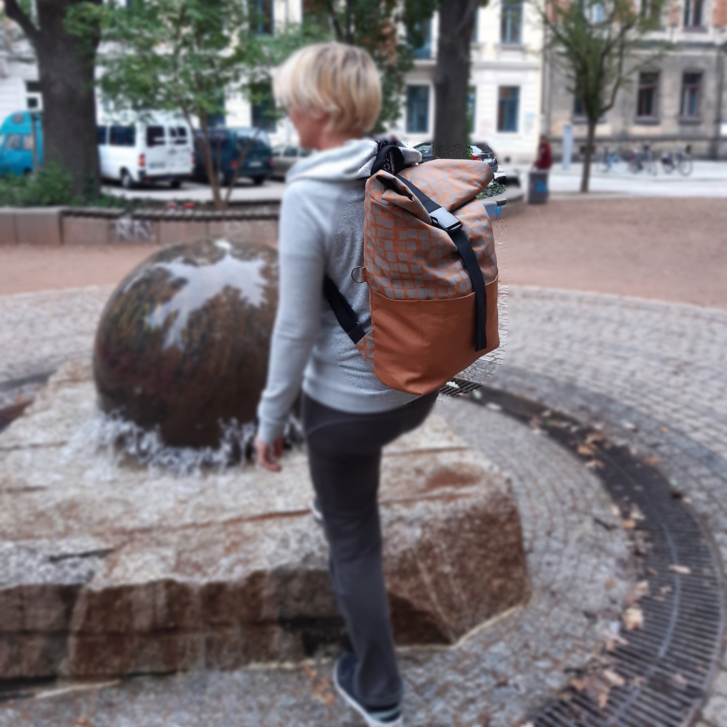 Schnittmuster Rucksack Rolltop SanVito