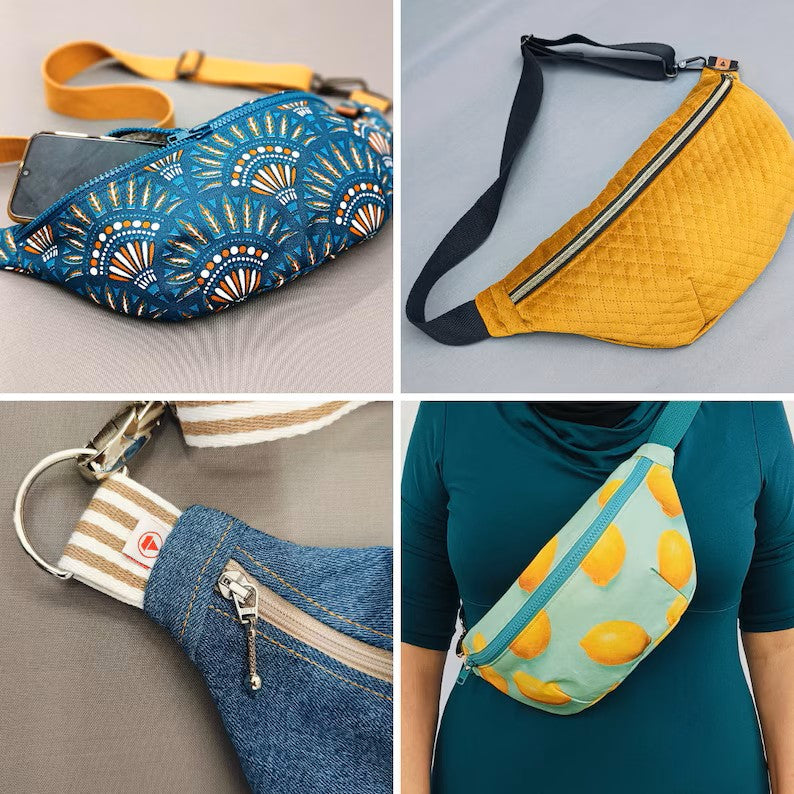 Schnittmuster Gürteltasche Avio