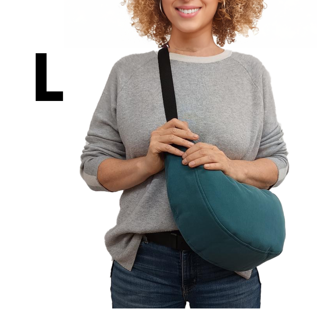 Schnittmuster Halbmondtasche Moonbag Meluna