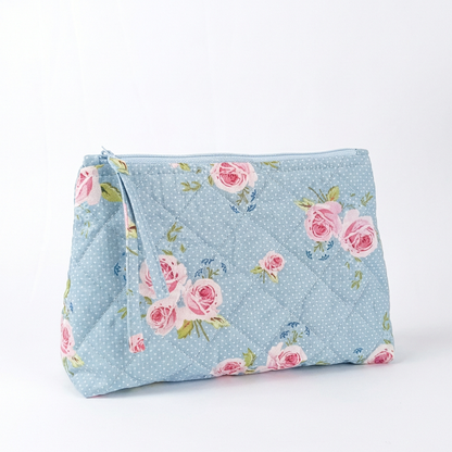 Schnittmuster Kosmetiktasche "Luxe" – 5 Größen – mit Quilt-Anleitung