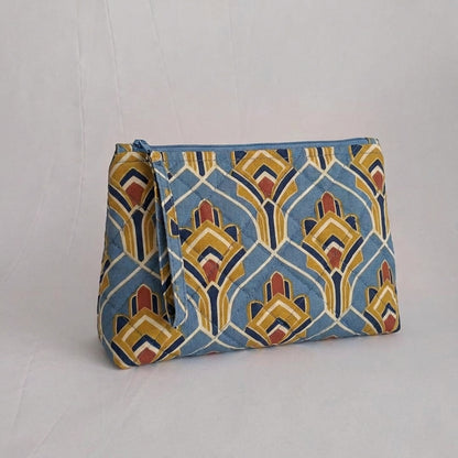 Schnittmuster Kosmetiktasche "Luxe" – 5 Größen – mit Quilt-Anleitung