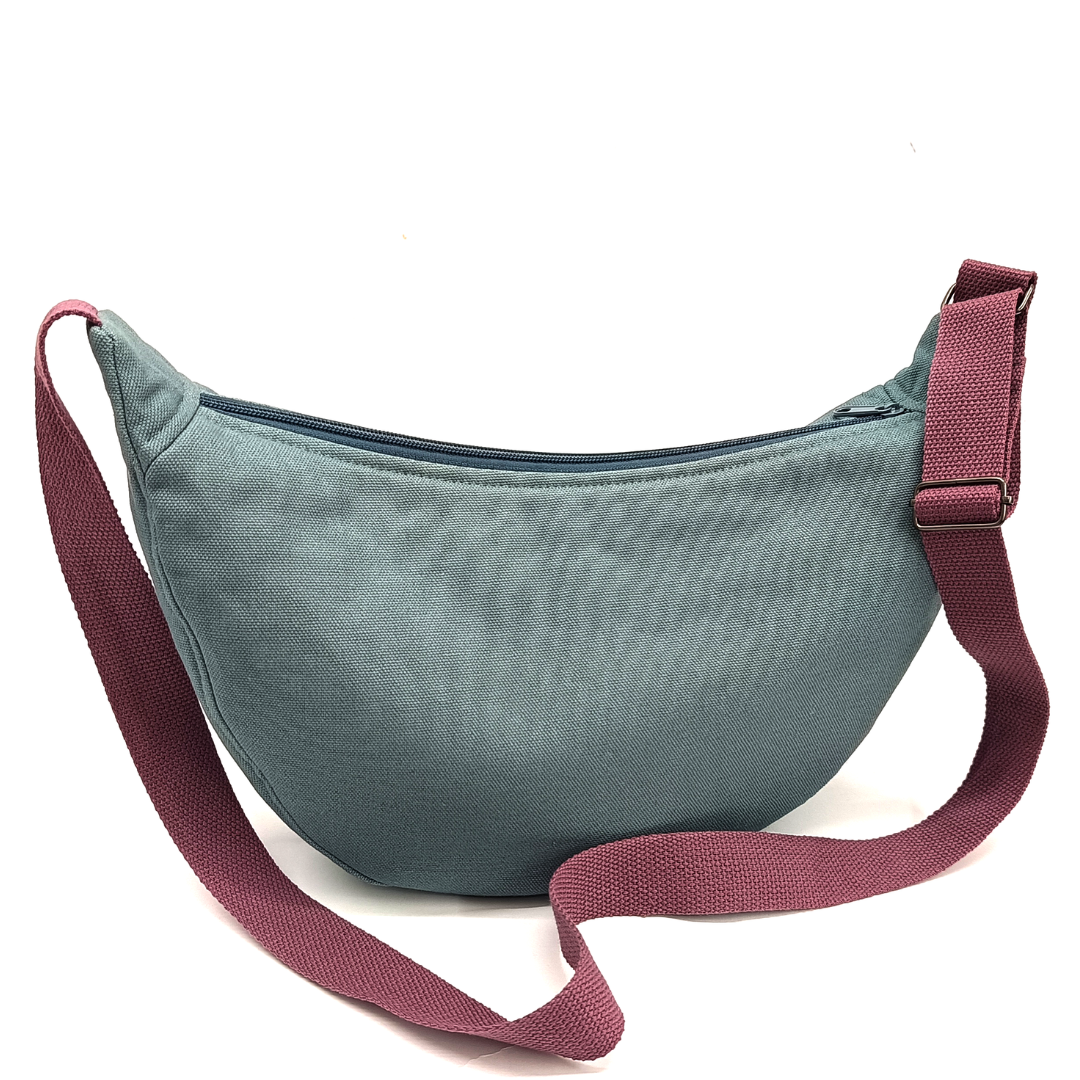 Schnittmuster Halbmondtasche