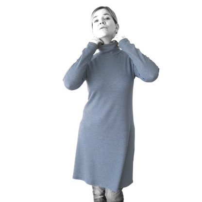 Schnittmuster Kleid mit Raglanärmeln