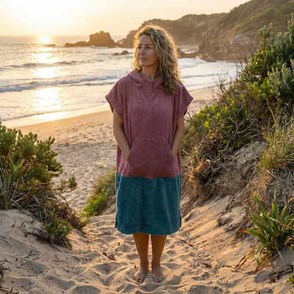 Schnittmuster Beachponcho