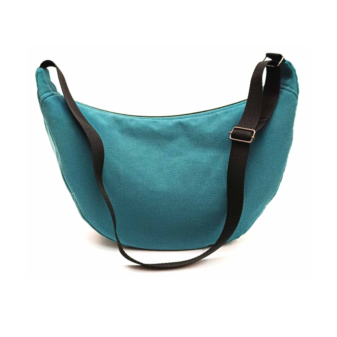 Schnittmuster Halbmondtasche Moonbag Meluna S-XL